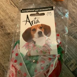 Aria Christmas Jingle-Bells Neck Scrunchy For Dogs